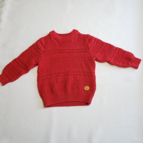 H&M Other - H&M Kids Sweater 18-24M Knit Red